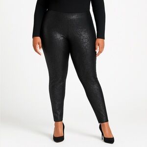 Armani Jeans Faux Leather Crackle Snakeskin